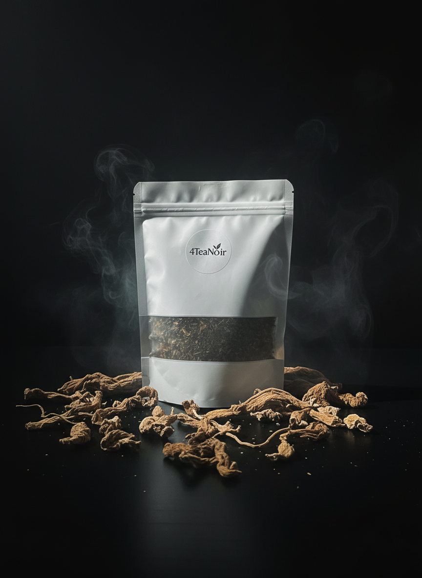Mysterieuze 4TeaNoir met valeriaanwortel