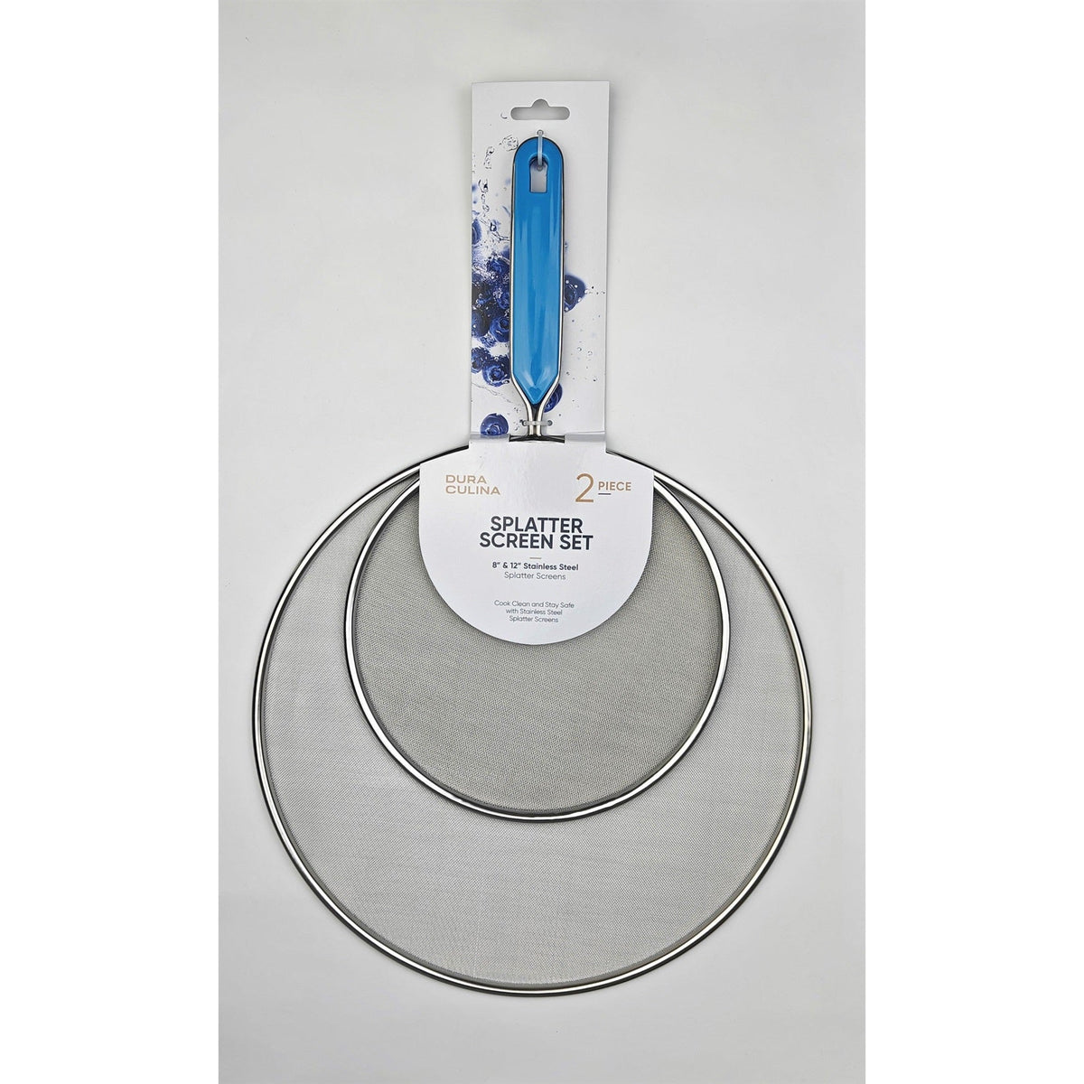 2-piece splash guard set (blue)
