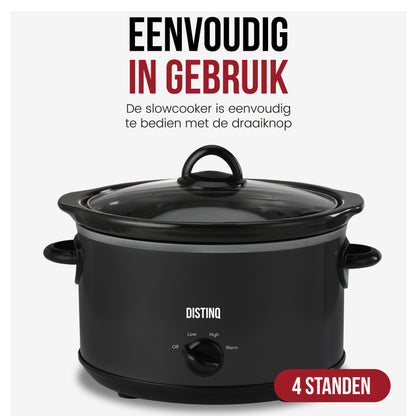 DistinQ SlowCooker 4L