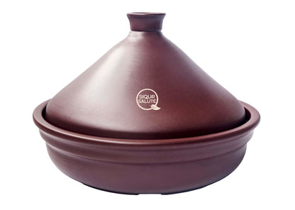 Purple Zisha clay tagine – available in 22 cm and 26 cm