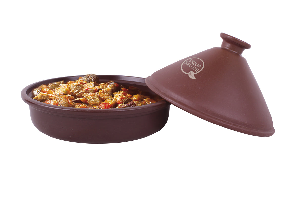 Purple Zisha clay tagine – available in 22 cm and 26 cm