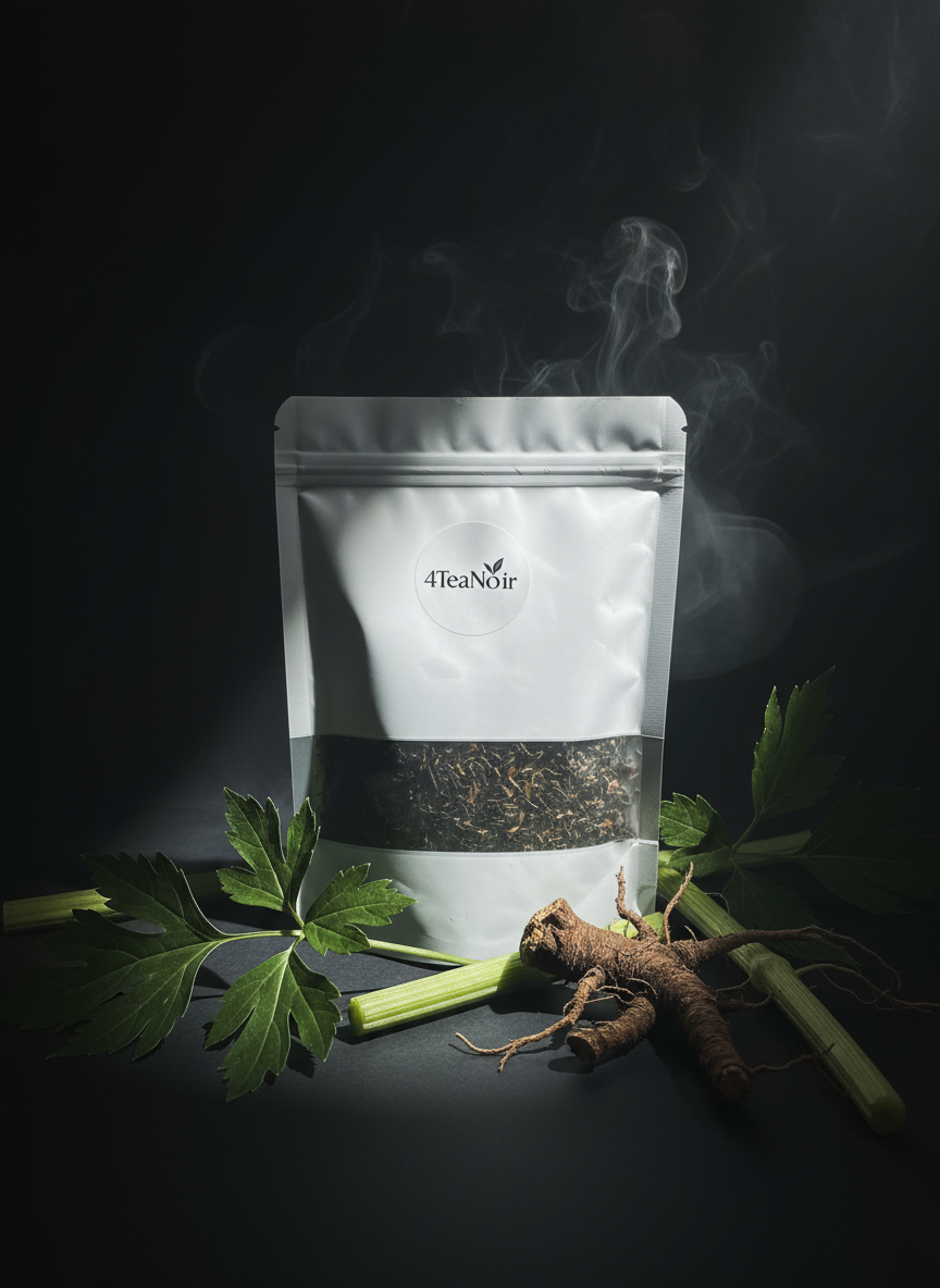 Mysterieuze 4TeaNoir met engelwortel