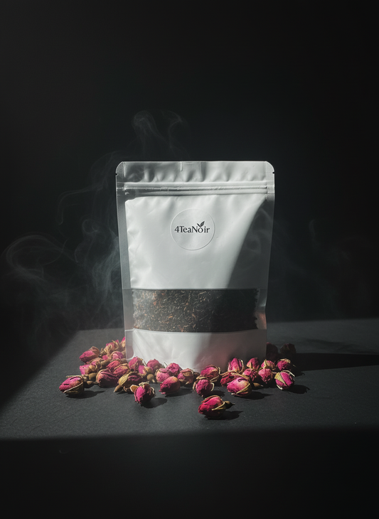 Mysterieuze 4TeaNoir met rozenknopjes