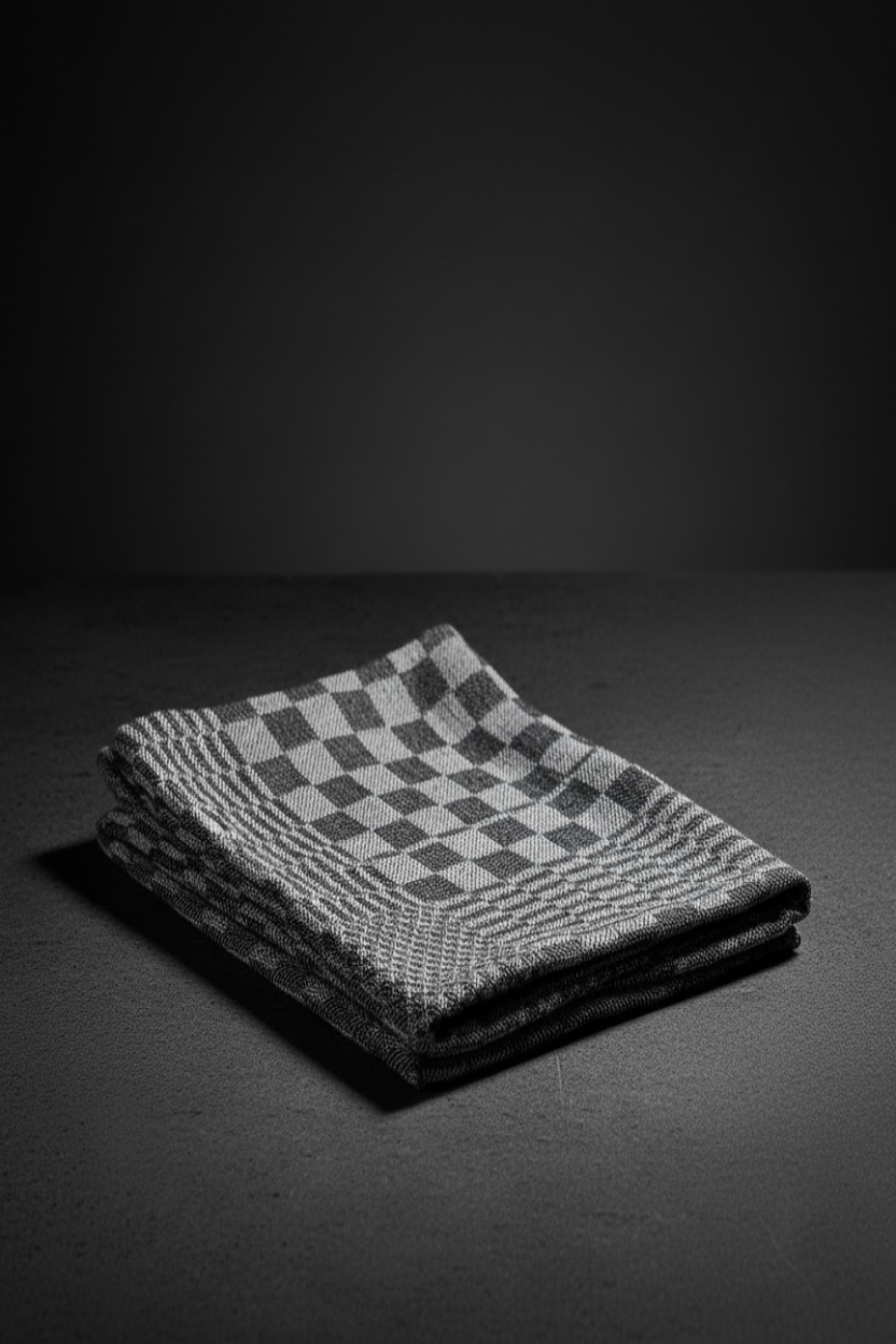 Premium theedoek 4TeaNoir stijl